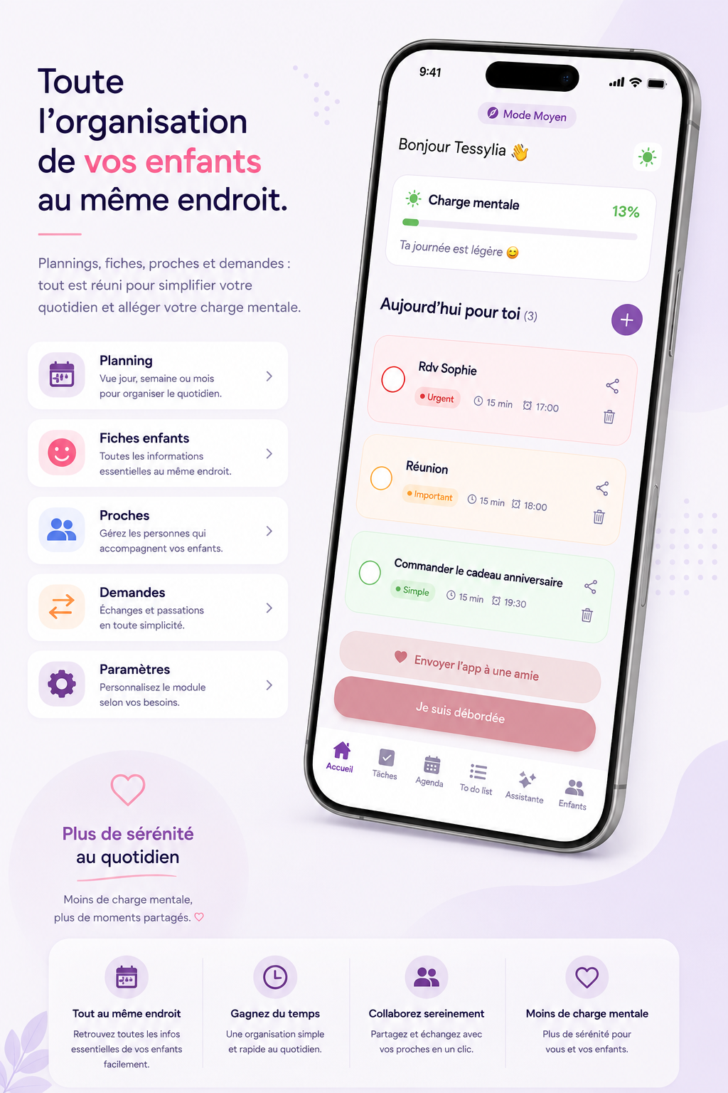 Présentation de l’application Flowzya sur smartphone